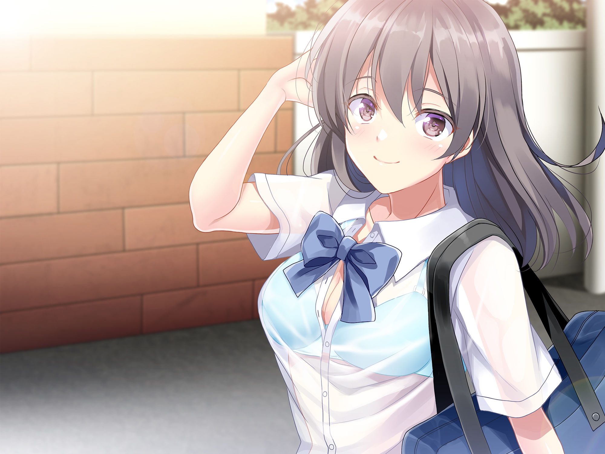 サンプル画像4:初恋のあなたとはじめてのエッチ〜こんな気持ち、初めてだよ〜(白桃堂) [d_183851]