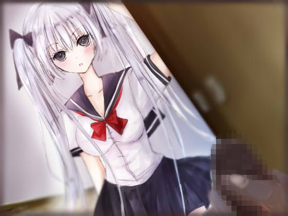 サンプル画像1:お兄ちゃんまたオナニーしてるのっっ？？？ セイラ編 〜短小・包茎・童貞なマゾオナニー〜(紫眼球水槽) [d_184817]