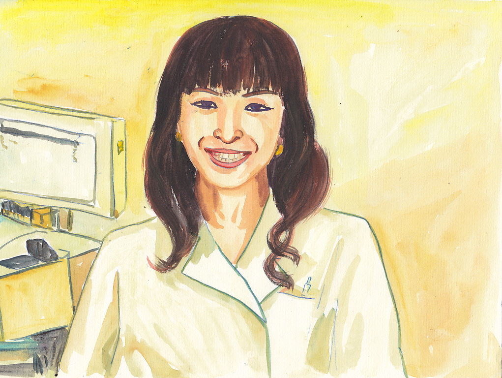 歯科医の人妻先生