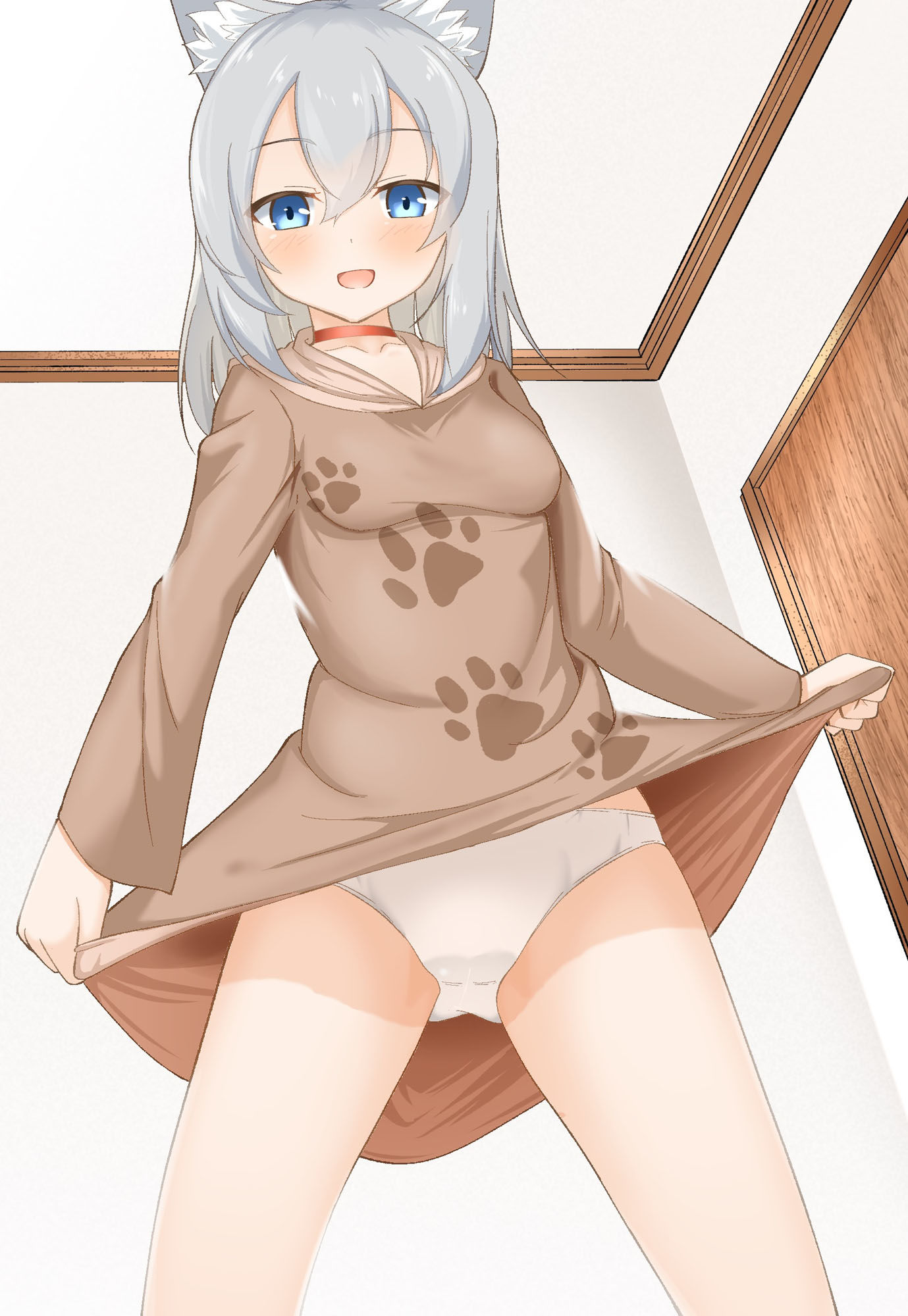 サンプル画像2:私は飼い猫である！名前はまだにゃい！(カニコウセン) [d_185341]