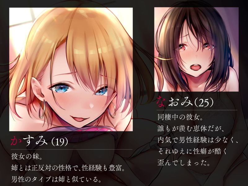 サンプル画像3:お姉ちゃんが彼氏さん寝取ってくれ…って言うから♪(シルトクレーテ) [d_186265]