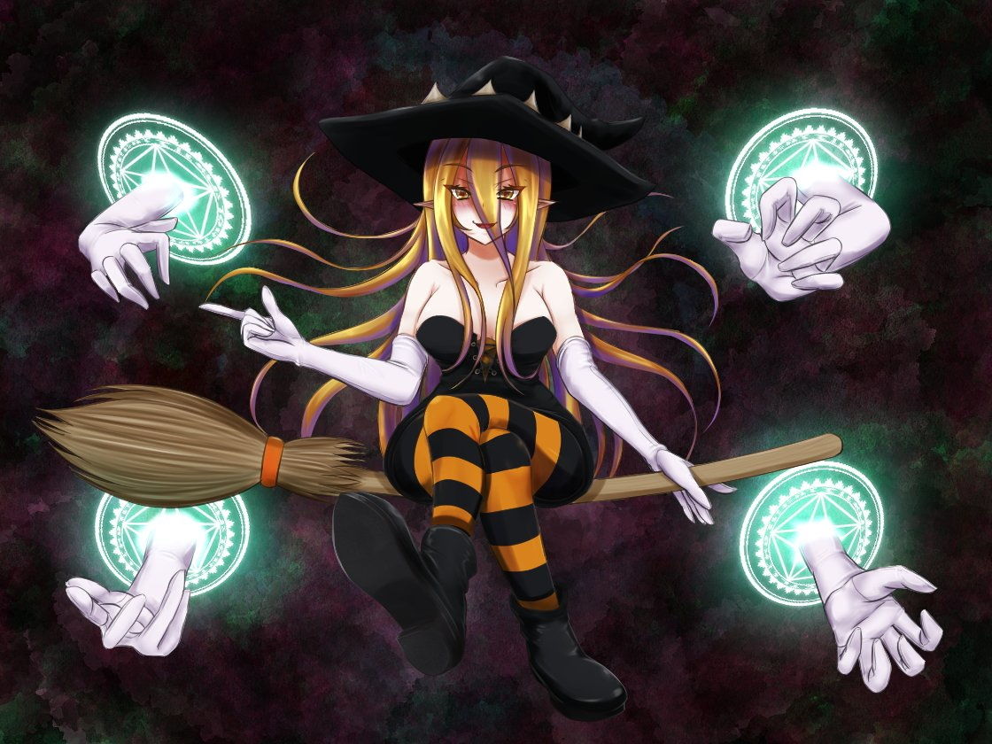 サンプル画像1:意地悪な魔女のくすぐり魔法(はんじゅくぱいなっぷる) [d_189556]