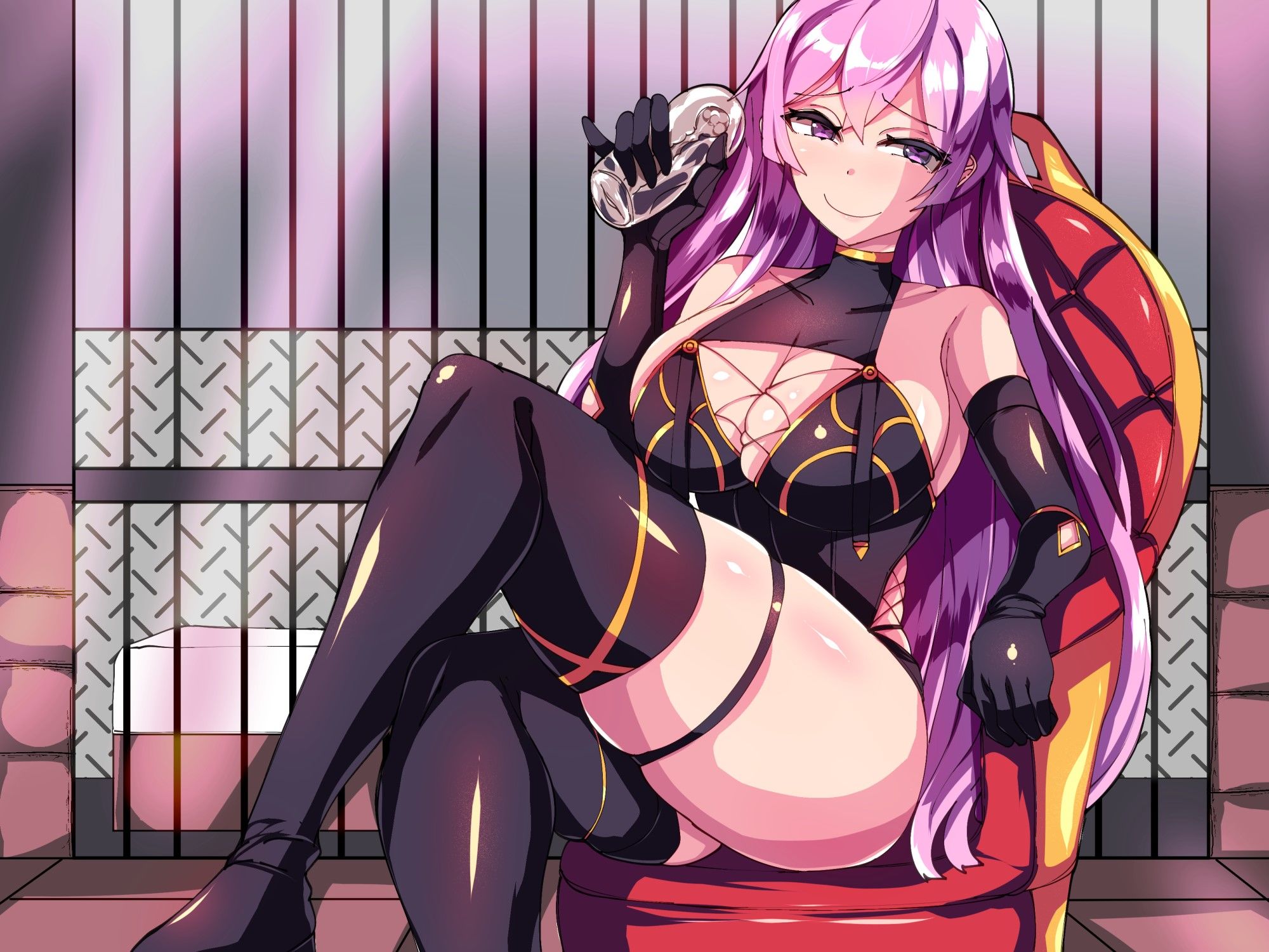 サンプル画像1:女王様による3つの試練型オナ指示調教〜全てクリアすれば専属奴●契約〜(Underground Fuckerz) [d_189636]