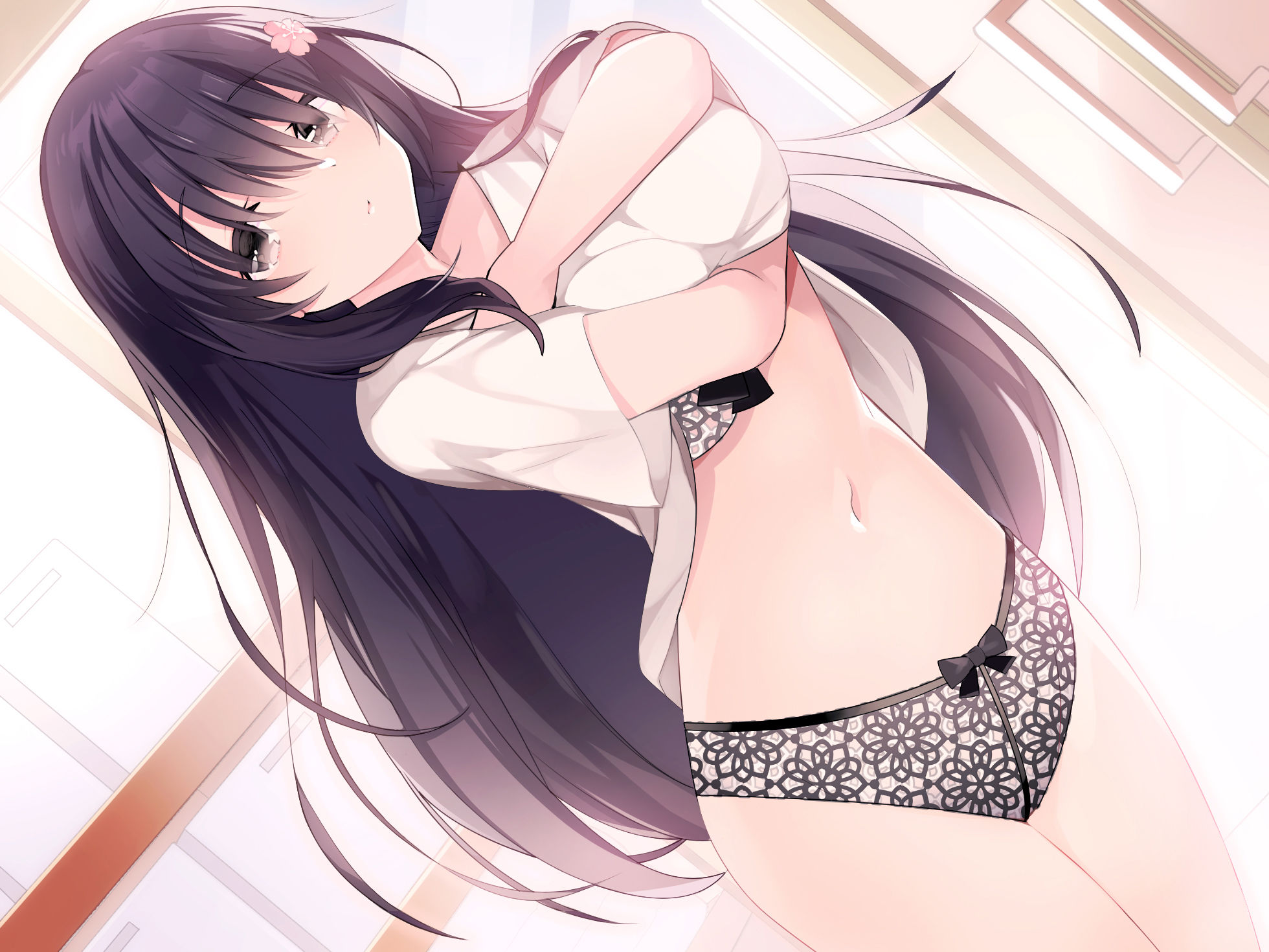 サンプル画像1:優しい彼女といちゃラブタイム【CV:篠ノ井凛】(葉桜ノ季節) [d_190718]