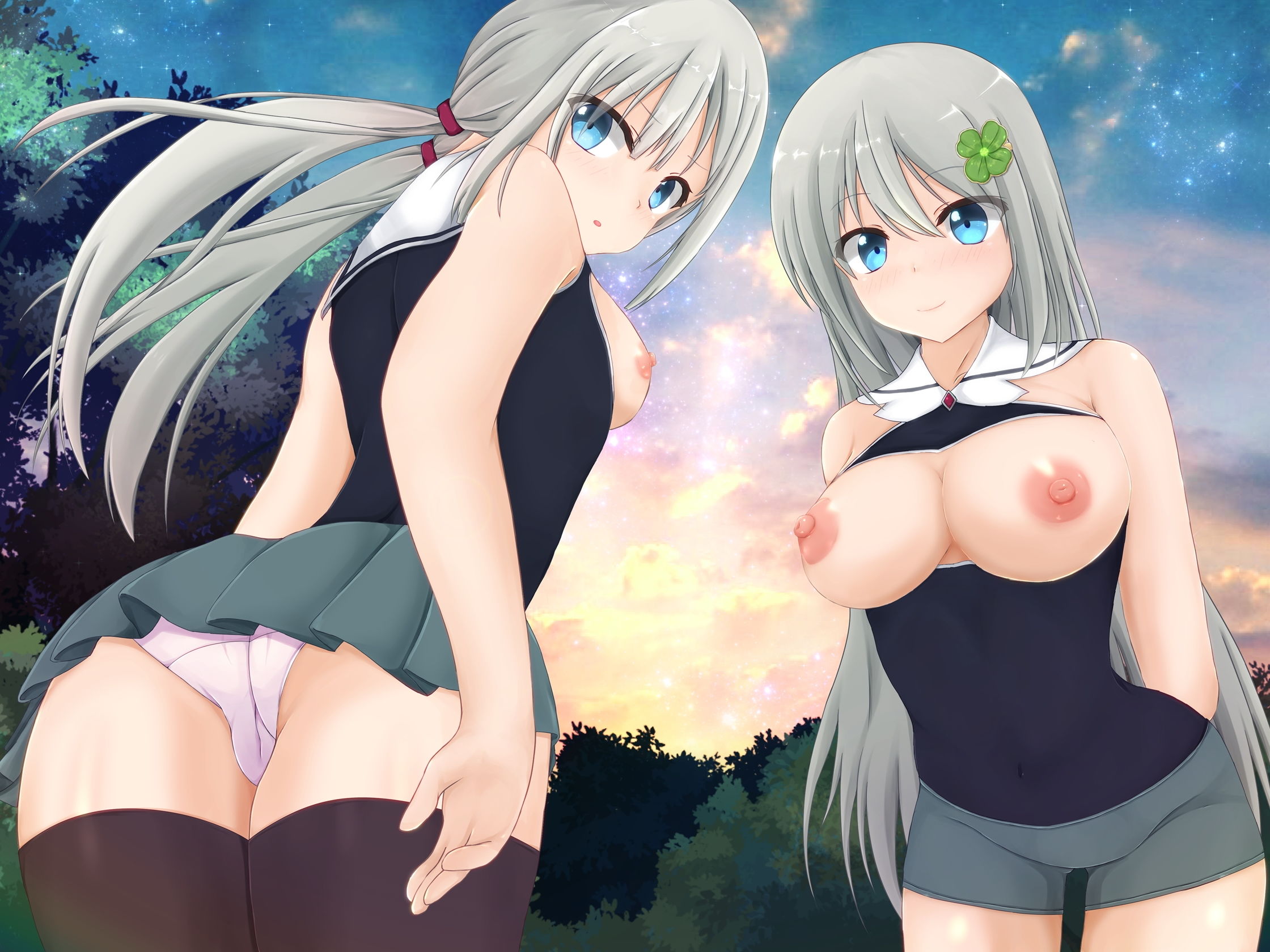 サンプル画像1:乳RPGの世界にようこそ！-敏感体質な僕が最強の世界 -(MayThird) [d_191819]