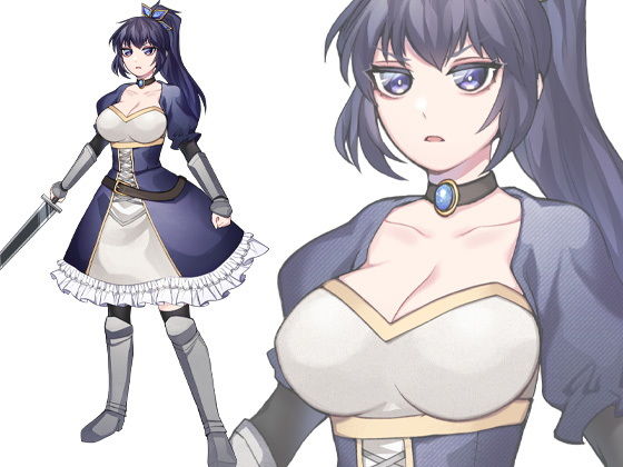 サンプル画像2:命乞い肉奴●勇者 必死に助けを乞う女勇者の踊り食い(ケチャップ味のマヨネーズ) [d_193017]