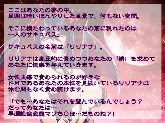 サンプル画像1:ドSサキュバスの快楽攻め(凛の屋) [d_193959]