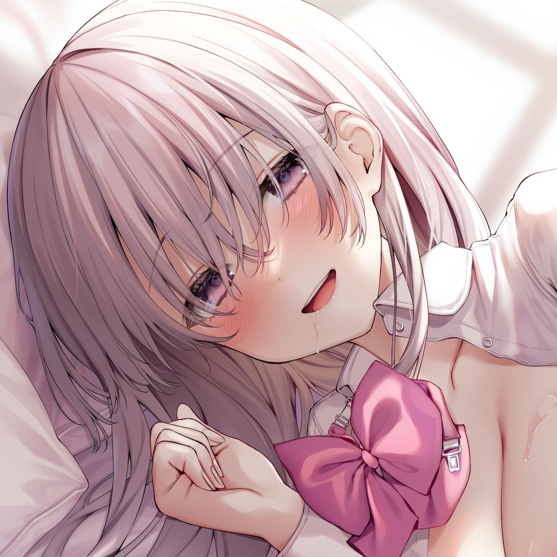 サンプル画像4:【KU100】ダウナー系ニート嫁のえちえち添い寝！ 〜とろけるほど甘い耳舐めと密着セックス〜(スタジオりふれぼ) [d_194277]