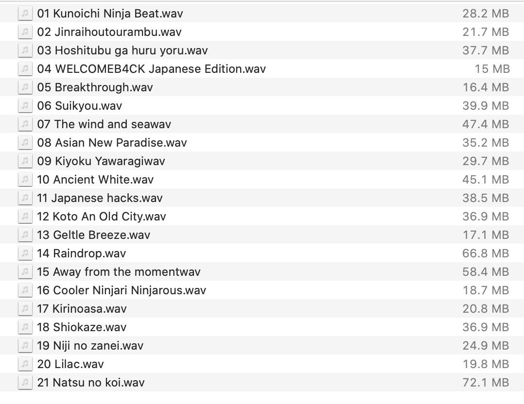 サンプル画像1:［BGM素材］ Japanese-Style Music Collection(SOUND AIRYLUVS) [d_194931]