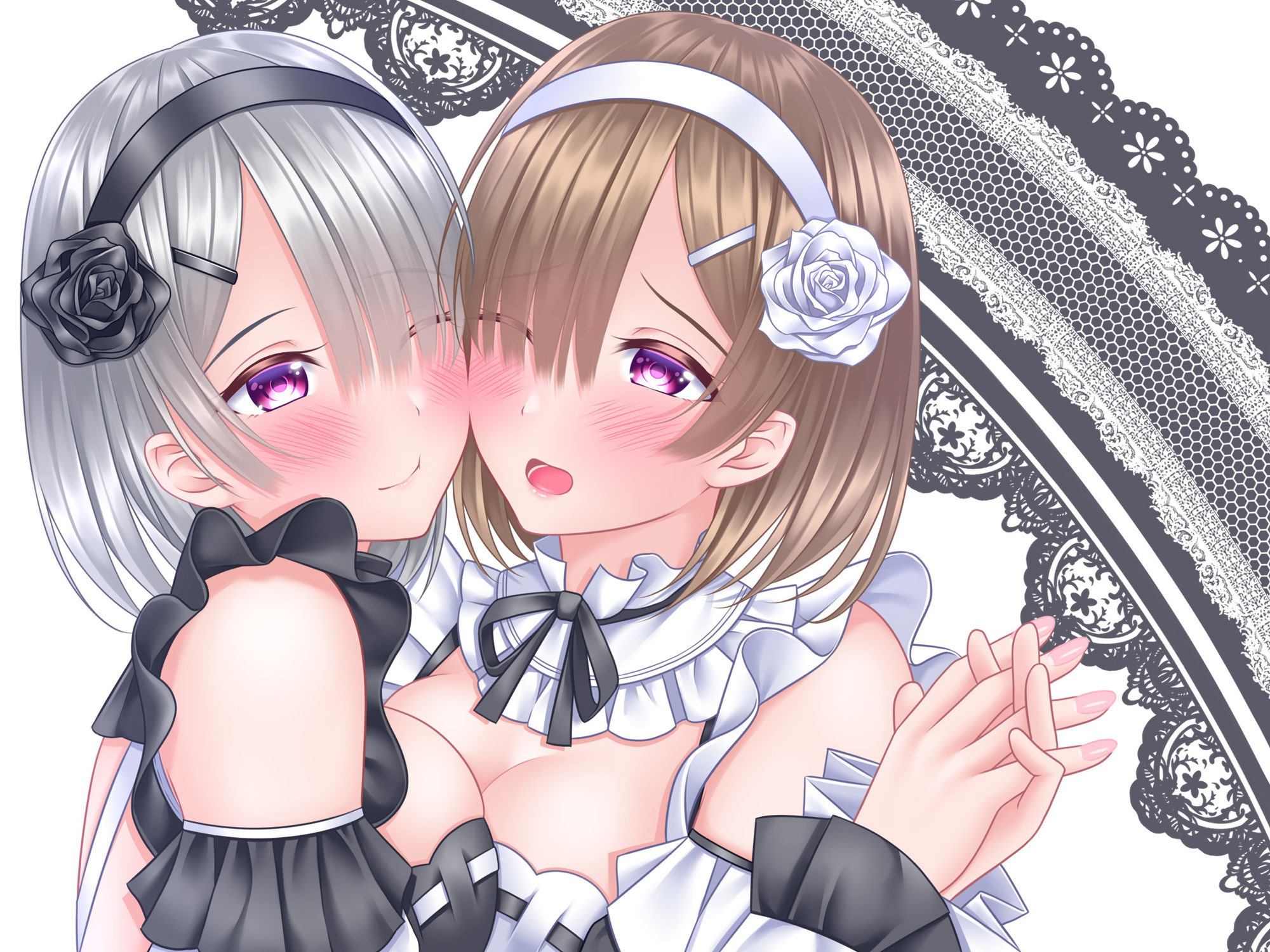 サンプル画像1:お兄ちゃんは耳舐めオモチャ(無限遠点) [d_196710]