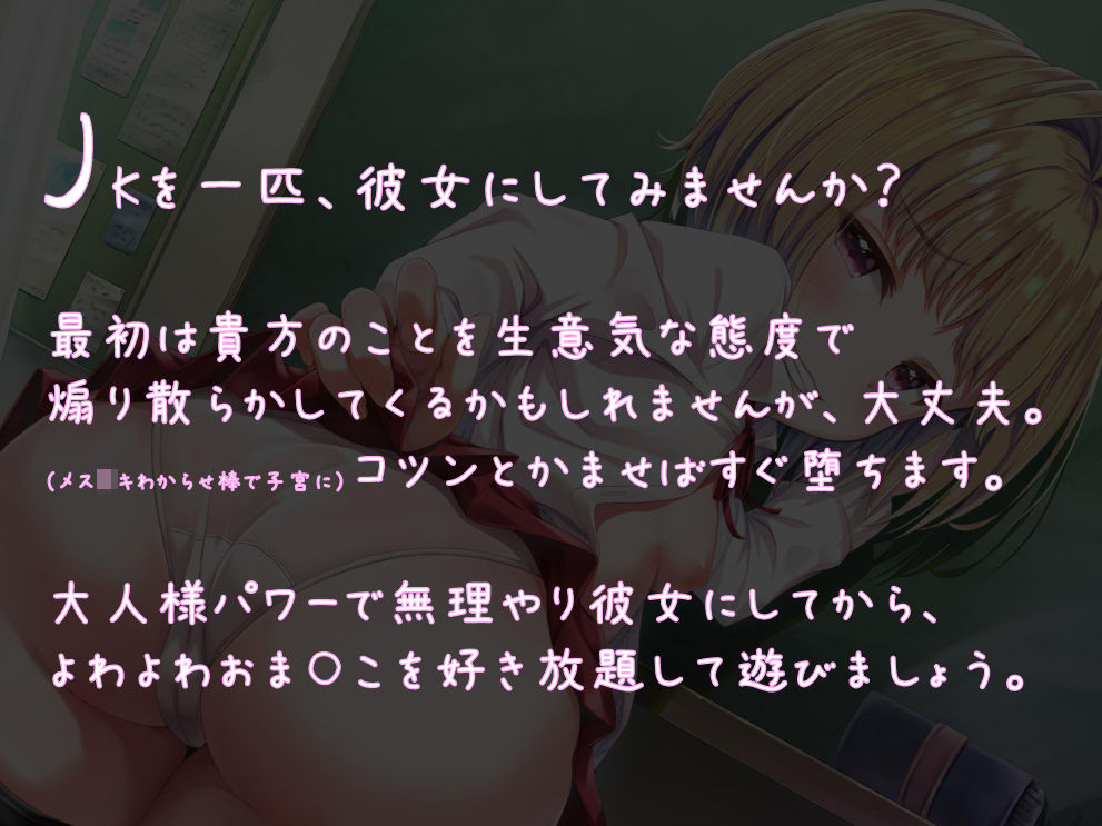 サンプル画像2:【強●純愛】生イキJ〇メス〇キ分からせ調教(もぷもぷ実験室) [d_196875]