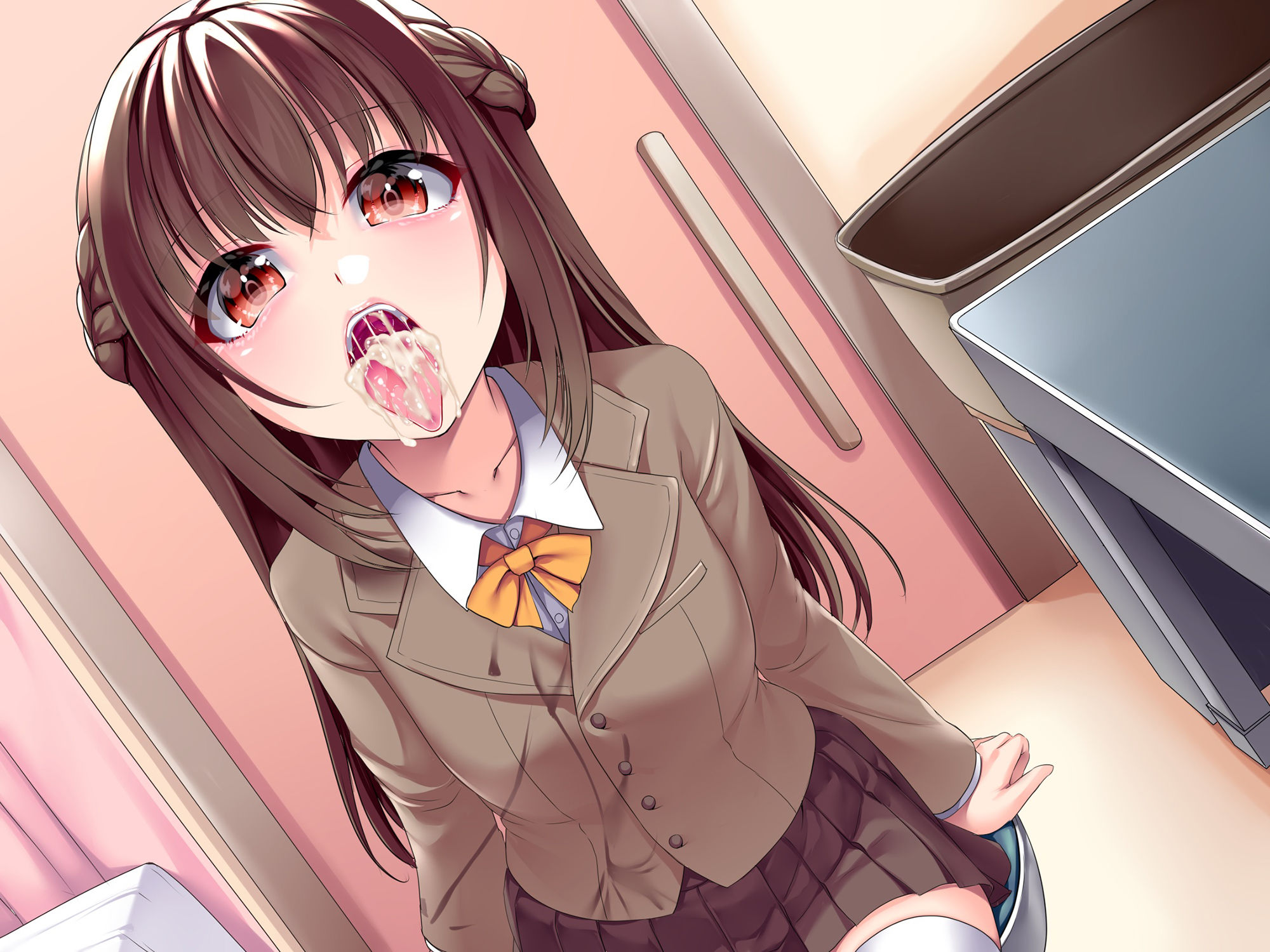 サンプル画像3:健口診断サクラ編〜病気と瞞してお口にイタズラ〜(サークルてらおな) [d_196878]