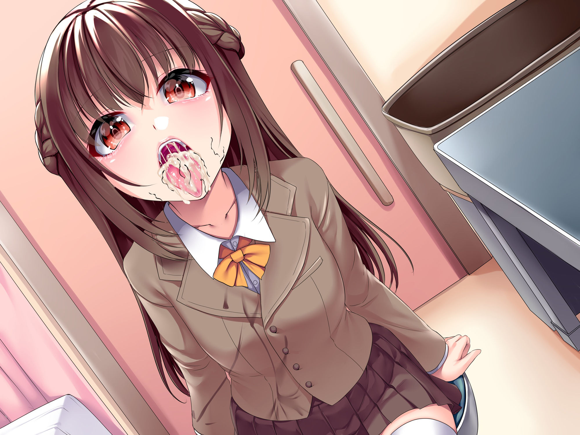 サンプル画像4:健口診断サクラ編〜病気と瞞してお口にイタズラ〜(サークルてらおな) [d_196878]