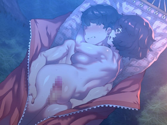 サンプル画像1:新眠れない添い寝2 ハンモックの中で抱擁される音声(B-bishop) [d_197196]