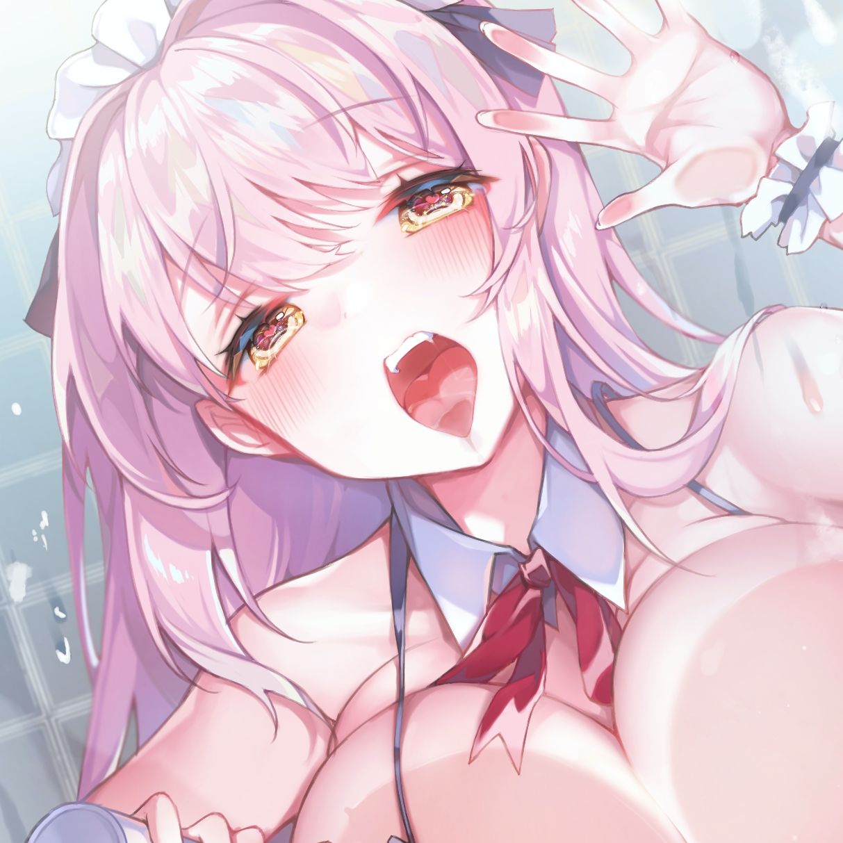 サンプル画像4:【KU100】ご奉仕メイドのあまあま子作り濃厚エッチ 〜ご主人さま、性欲が強いメイドはお嫌いですか？〜(スタジオりふれぼ) [d_197548]