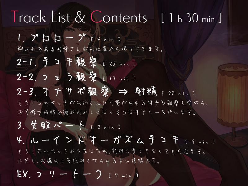 サンプル画像3:見捨てられペットの嫉妬射精 〜お姉さんはゴミの相手はしません〜(シルトクレーテ) [d_197585]