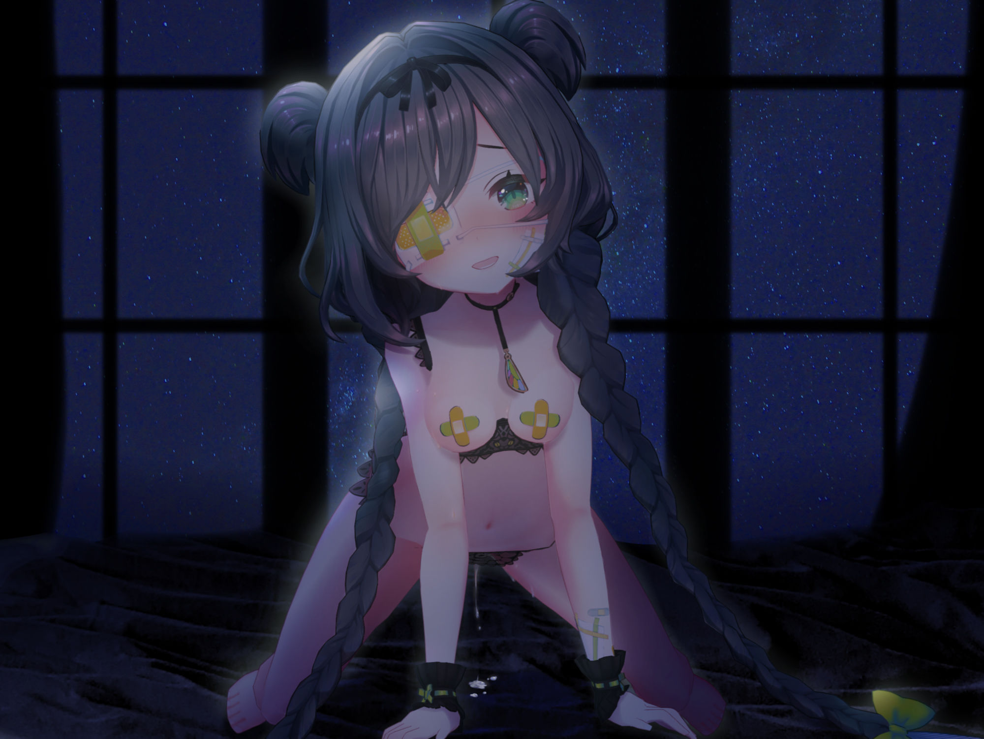 サンプル画像4:【3D映像×バイノーラル】魔法少女ユイシリーズ総集編【フォーリーASMR】(シレスティアル) [d_197593]