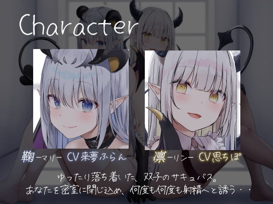 双子サキュバスの密室搾取の画像2