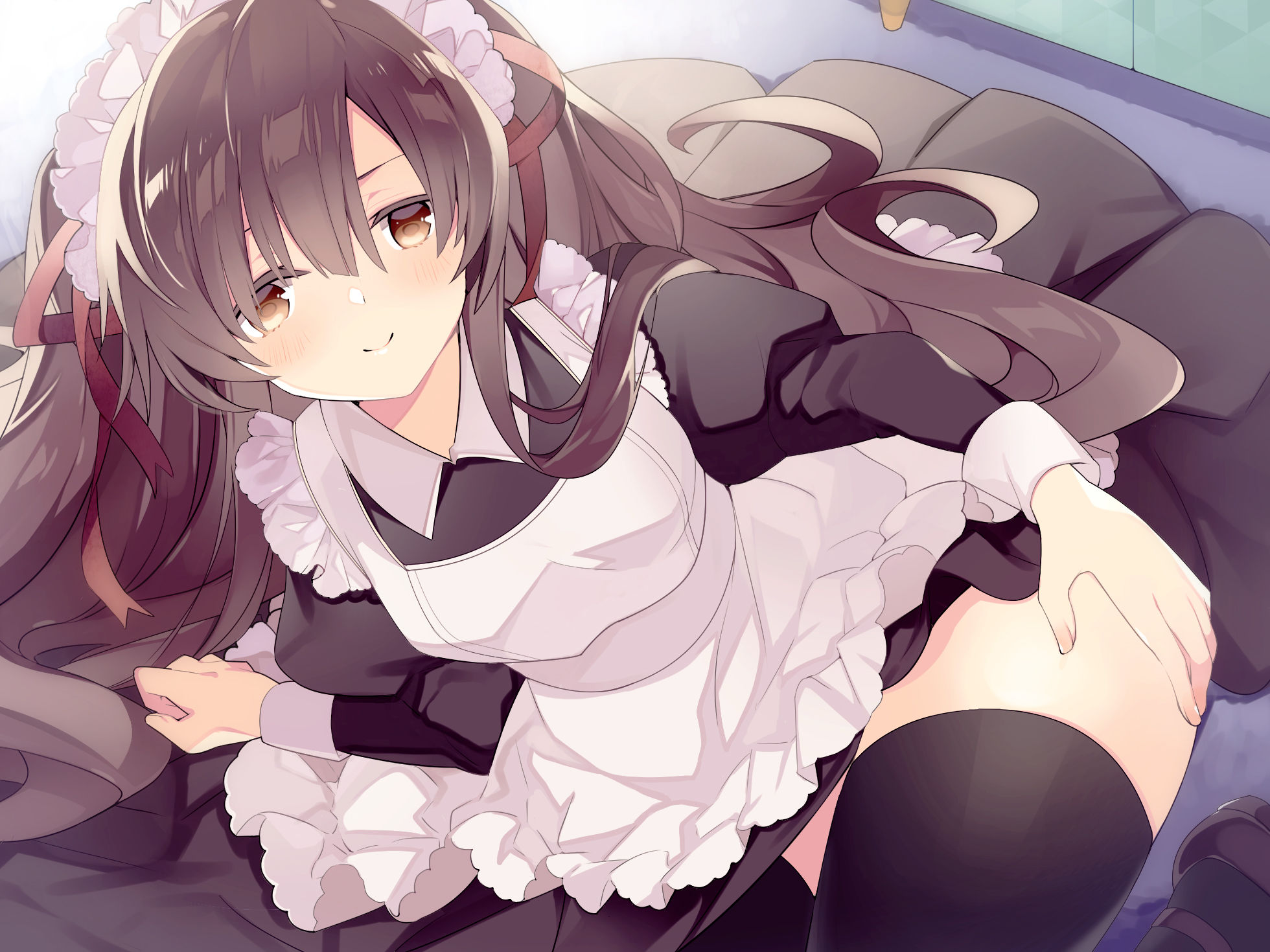 サンプル画像1:【バイノーラル】うちの彼女がメイドさん！？【CV:雨宮涼】(葉桜ノ季節) [d_199788]