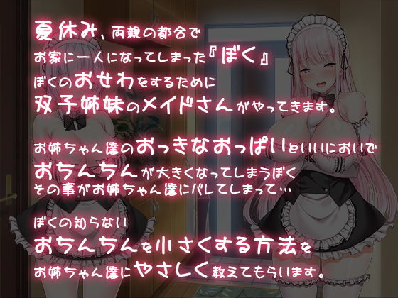 サンプル画像2:【音声＋CG集】『おるすばんショタに甘トロお射精誘導』＋『メイドール』(クレージュトライ) [d_202448]