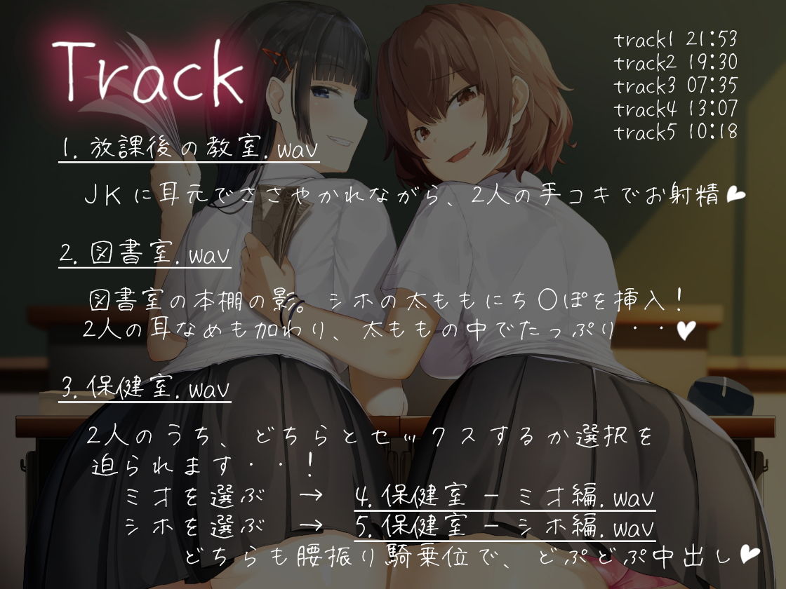 サンプル画像3:ダブル小悪魔JKの陰キャ貢がせ性活(Hello，Sound！！) [d_202507]