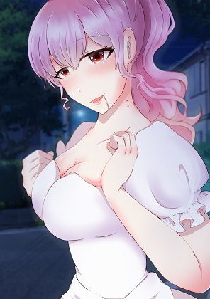 サンプル画像1:【吸血イキ狂い】吸血鬼・ヴァンパイアによる吸血イキ地獄！新妻・パリピギャルを吸血快楽責め(アペックスタイム) [d_203552]