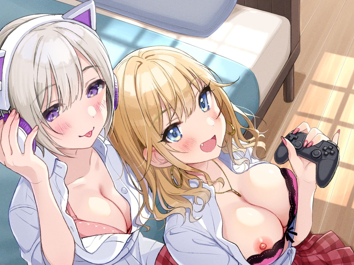 サンプル画像1:ゲーム部の後輩女子たちと、エロゲーみたいなセックス合宿をするお話♪ (ダチュラスクリプト) [d_203975]