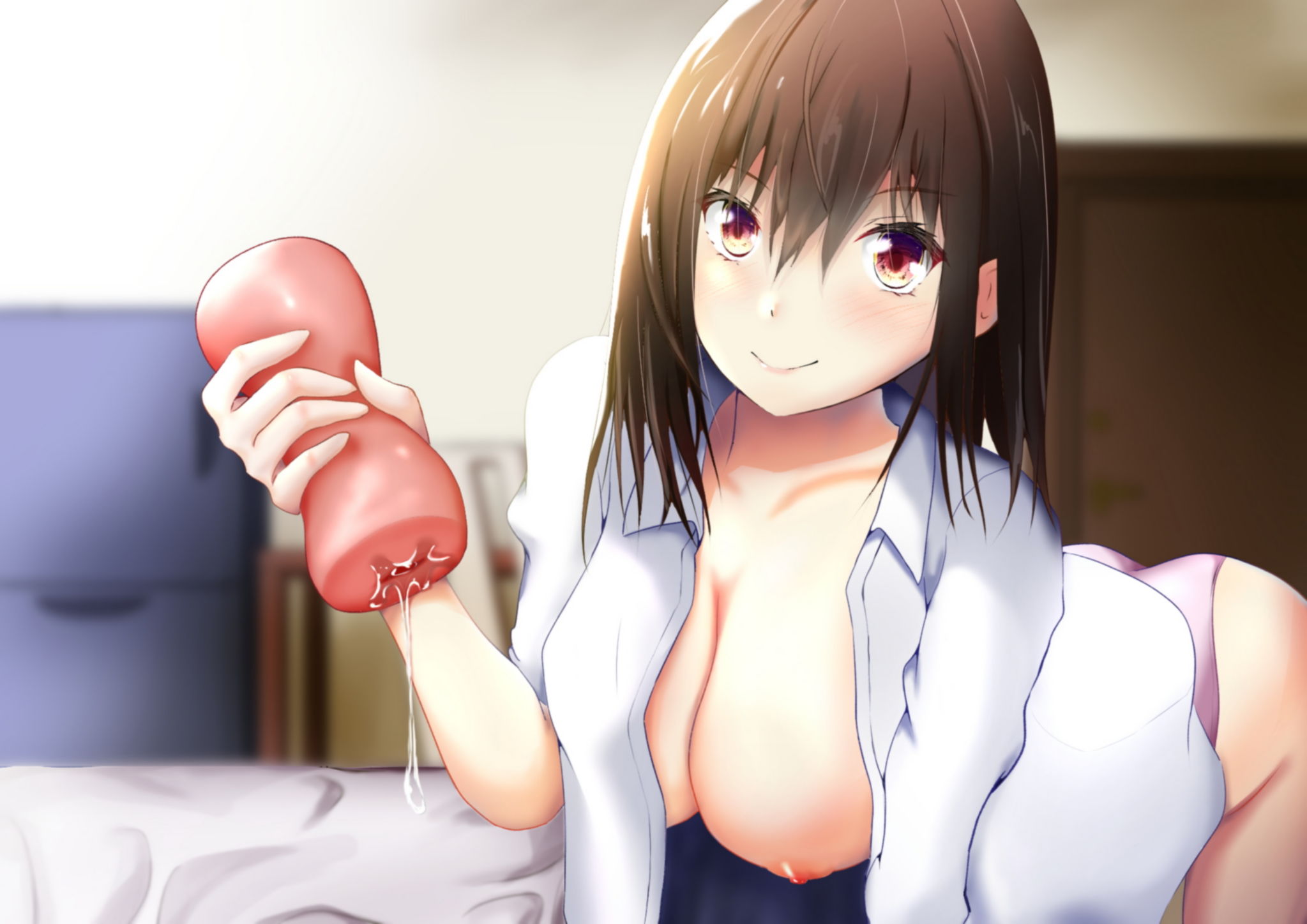 サンプル画像2:あなたのことが好きな女の子に優しくあまーくいじめられる短編集(キジトラ) [d_204234]