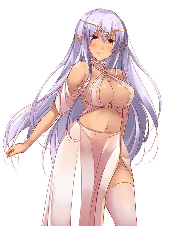 サンプル画像2:【バイノーラル】クールだけど孕ませてほしい発情ダークエルフ CV:しょこら(響庵) [d_204786]