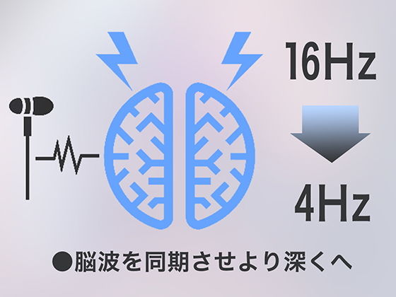 サンプル画像2:洗脳ヘミシンカー 〜脳波コントロールでお腹の深い内側からオーガズム〜(シロイルカ) [d_206241]