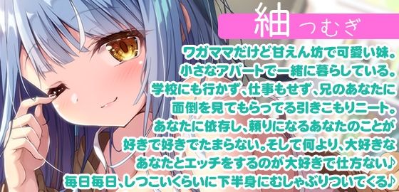 サンプル画像3:あなたのことが好きで好きでたまらない甘えん坊でワガママなダメダメニートの妹にせがまれて、濃厚ベロチューたっぷり甘とろ近親交尾しまくりの幸せすぎる日常♪(夜のパティシエ) [d_208272]