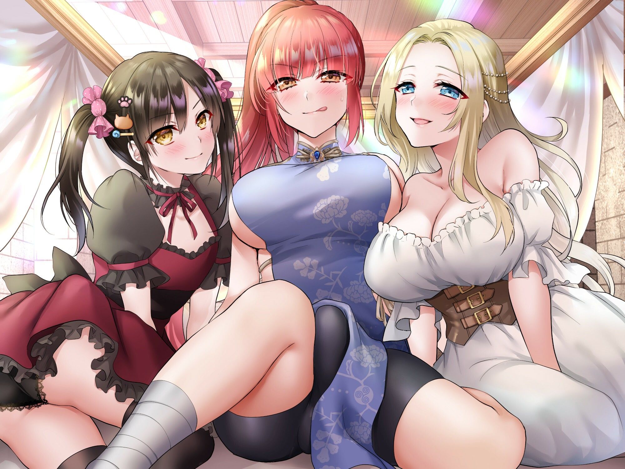 サンプル画像1:メスイキハーレムへようこそ！ TSふたなり勇者の完堕ち記録(Shell Voice) [d_209273]