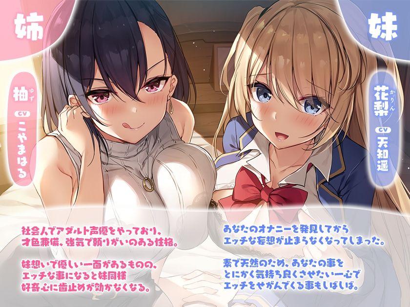 サンプル画像2:幼なじみ姉妹と脳までとろける耳なめレッスン♪(Dr. Love Holic) [d_209647]