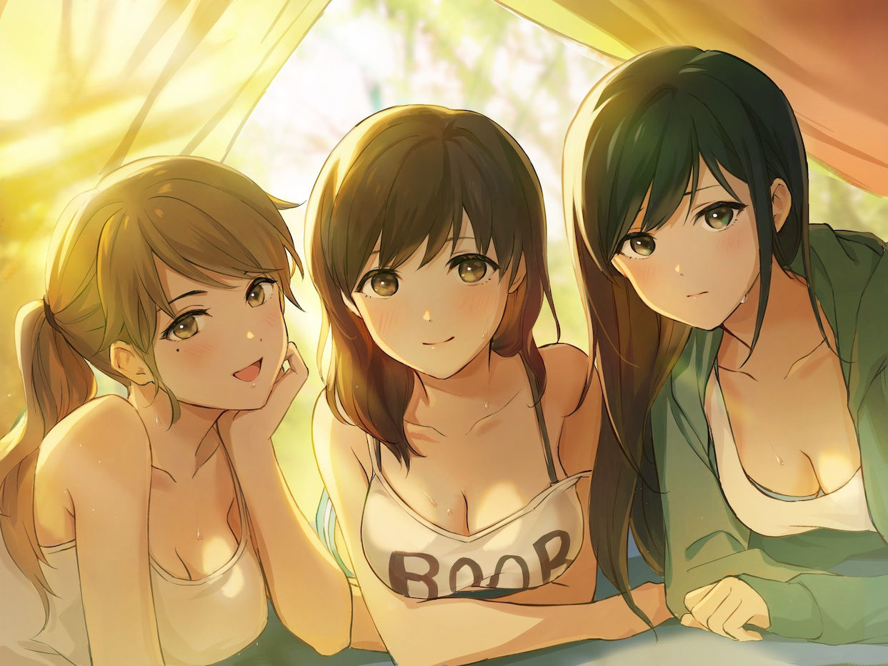 サンプル画像1:ゆる女子キャンパーを助けたらこっそりHなことをしてくれました【バイノーラル】【耳なめ】(エンダーイヤーズ) [d_210410]