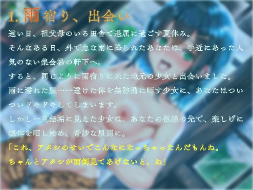 サンプル画像1:あの夏、青い果実(SlithyVox) [d_210765]