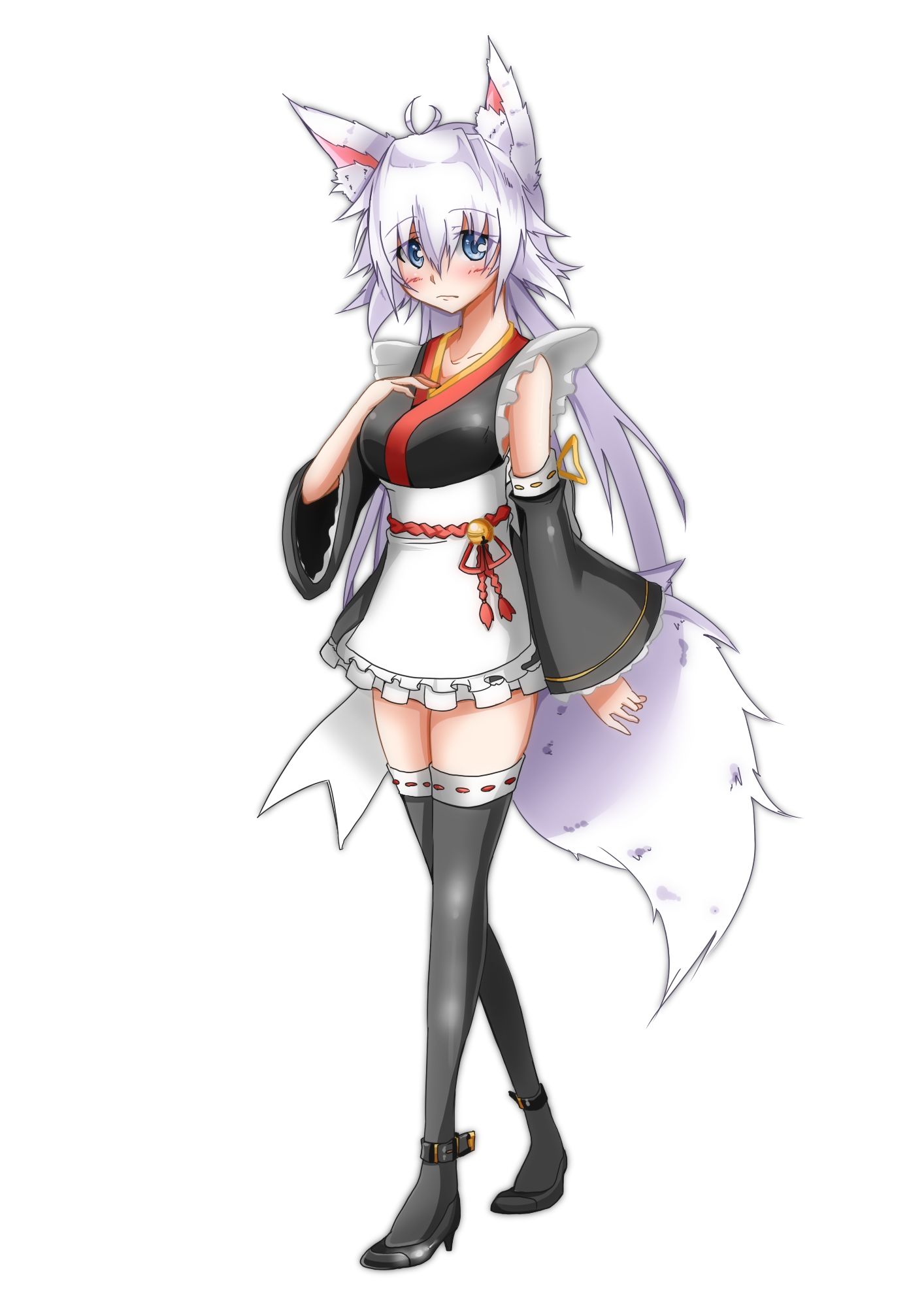 サンプル画像3:和風猫喫茶珠玉庵〜白〜(10次元) [d_211696]