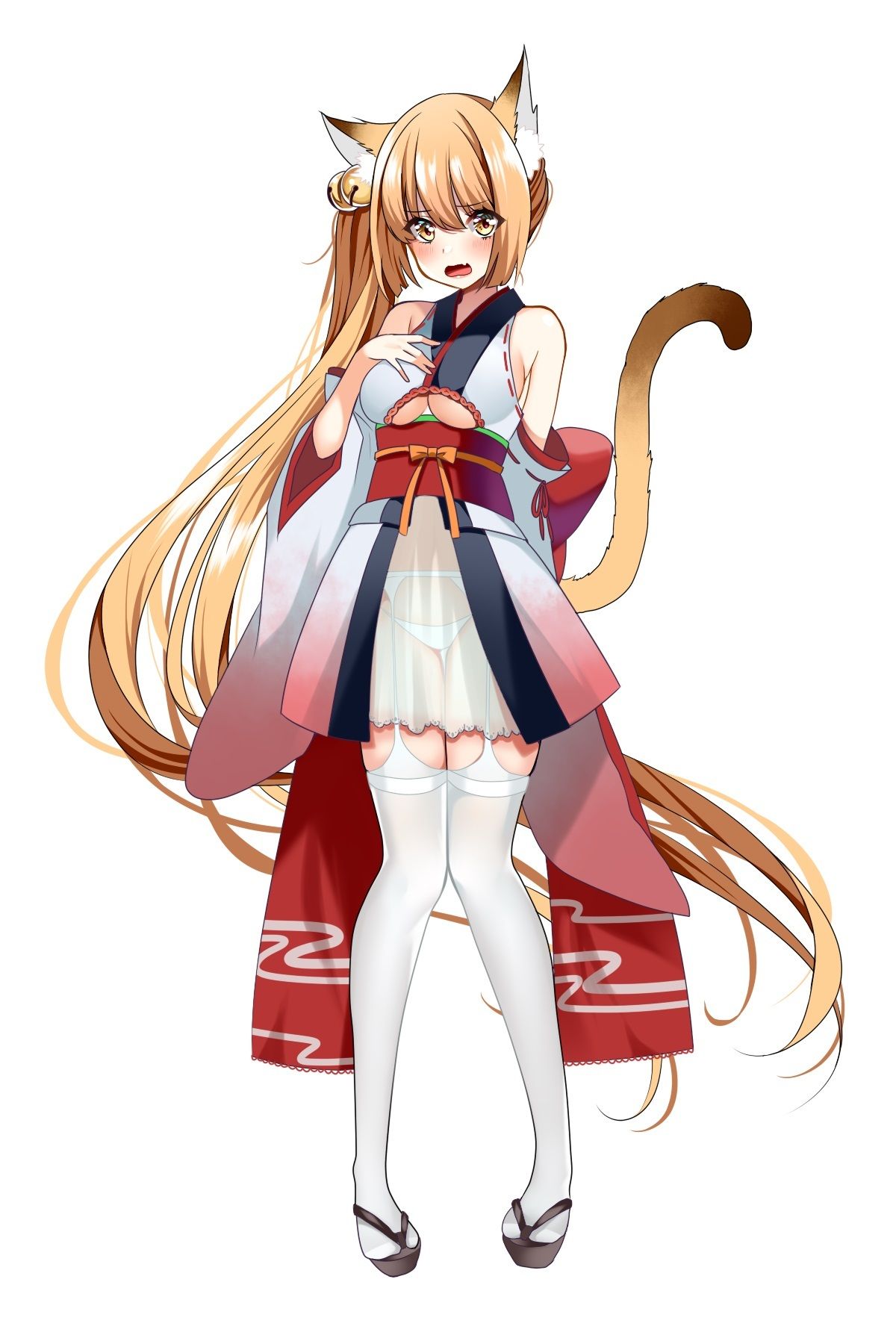 サンプル画像3:【綿棒・炭酸耳かき/猫娘発情えっち】和風猫喫茶珠玉庵 〜灯〜(10次元) [d_211732]