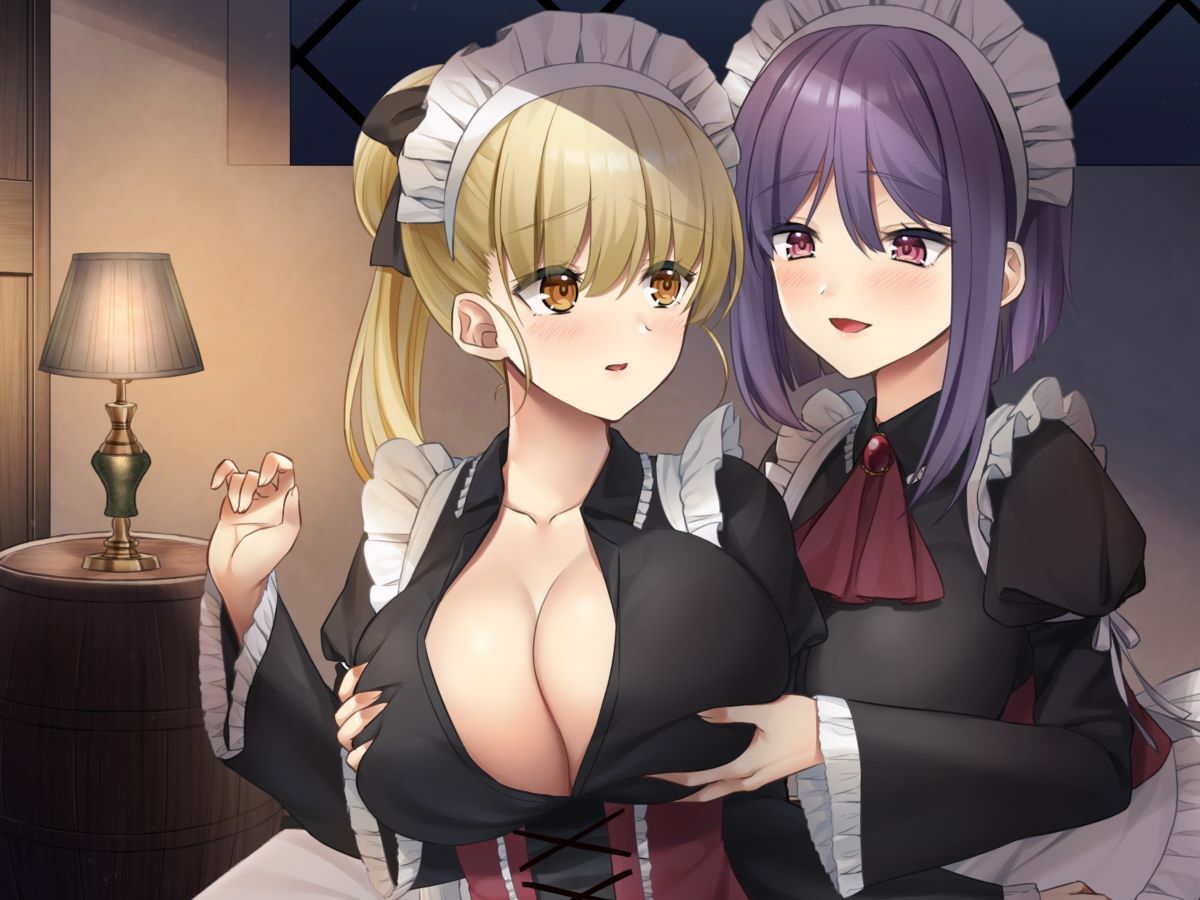 サンプル画像2:【メイド百合】お屋敷メイドのお夜伽実習〜メイド長と新人メイド・リリー〜(10次元) [d_211739]