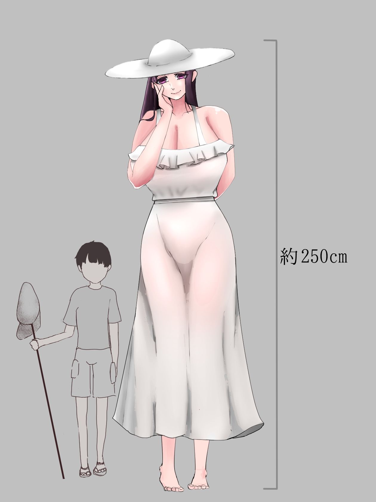 サンプル画像4:八尺様逆●●プ〜童貞も精通も、化け物マ●コに奪われる〜(和知の豚) [d_212410]