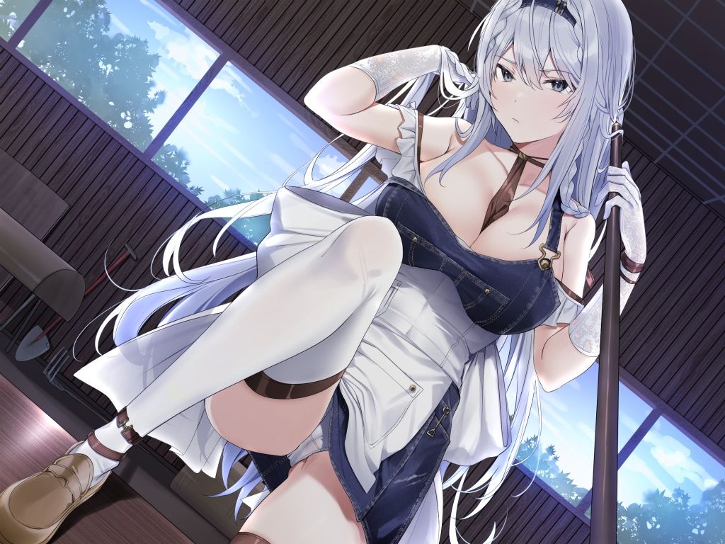 サンプル画像1:【扇情クール】搾精士さん♀のミルキングパーラー5 〜事務的ミルキストの牛♂扇られ牧場〜(ろんりーわん) [d_212507]