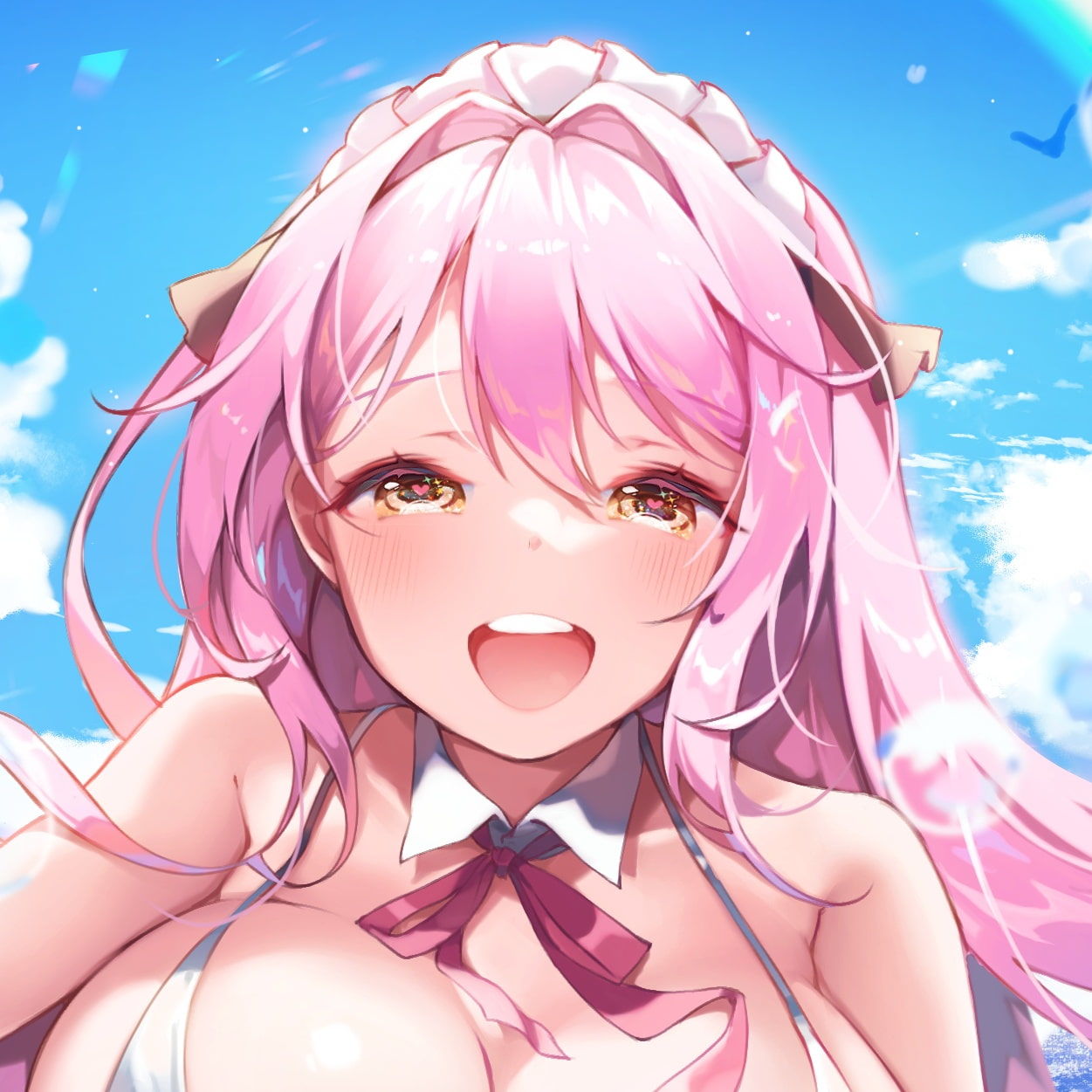 サンプル画像4:【KU100】ご奉仕メイドのあまあま新婚旅行エッチ 〜ご主人さま、いつでもどこでもシていいですからね♪〜【りふれぼプレミアムシリーズ】(スタジオりふれぼ) [d_214994]