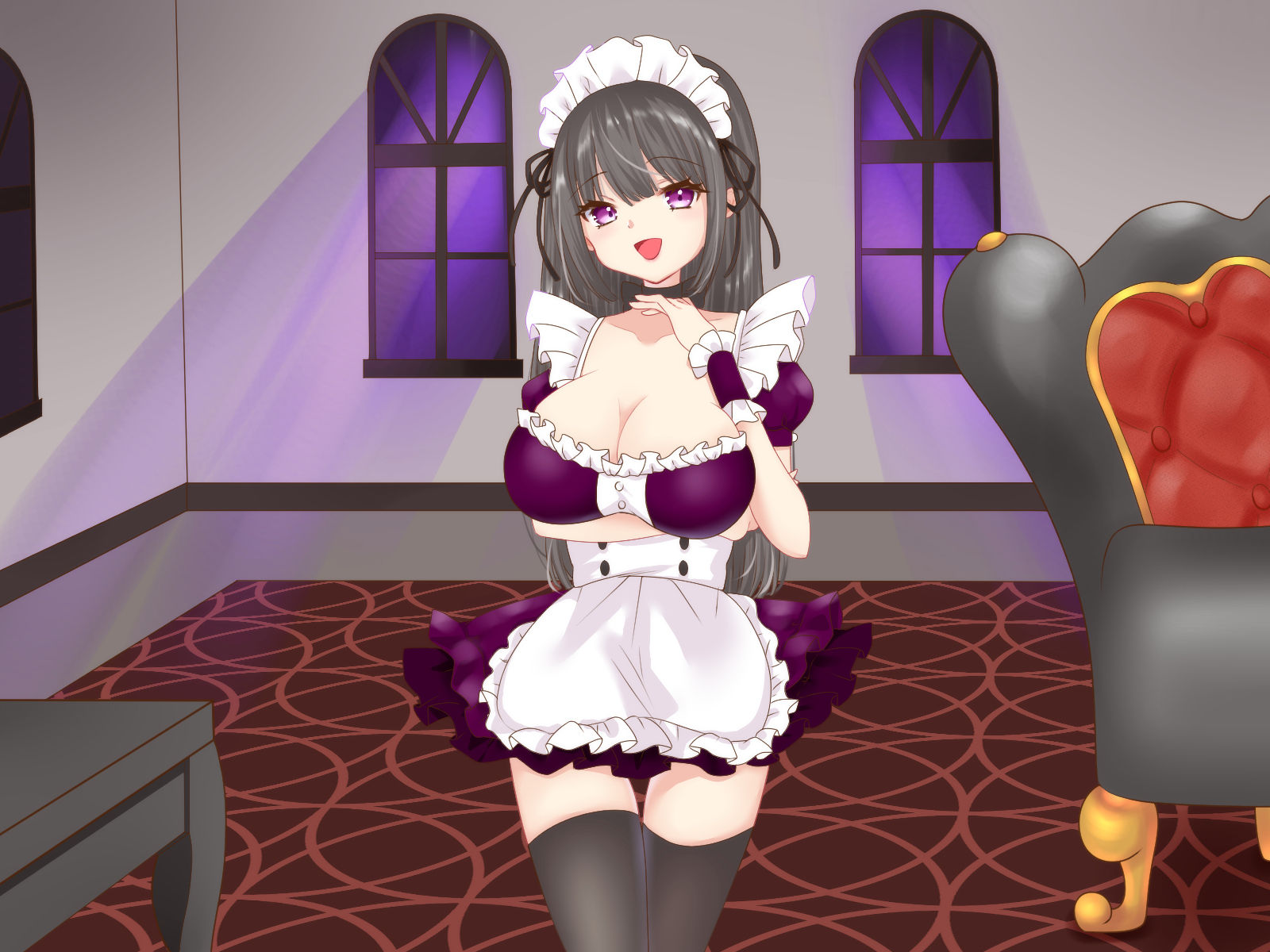 サンプル画像1:【罵倒オナサポ】クールなメイドさんのオナ指示NTR(まじかるぷりん) [d_216157]