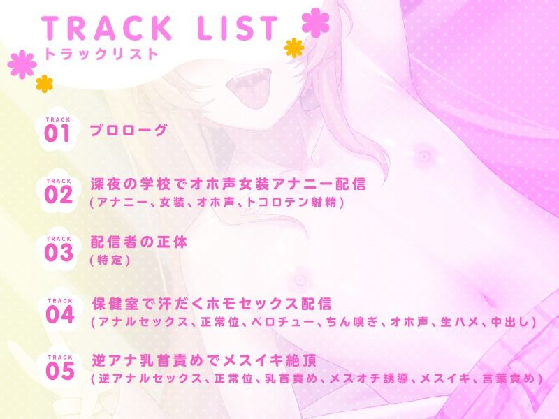 サンプル画像2:過激なアナニー配信者の男の娘がクラスの不良少年だった(ホワイト×ラバーズ) [d_216225]