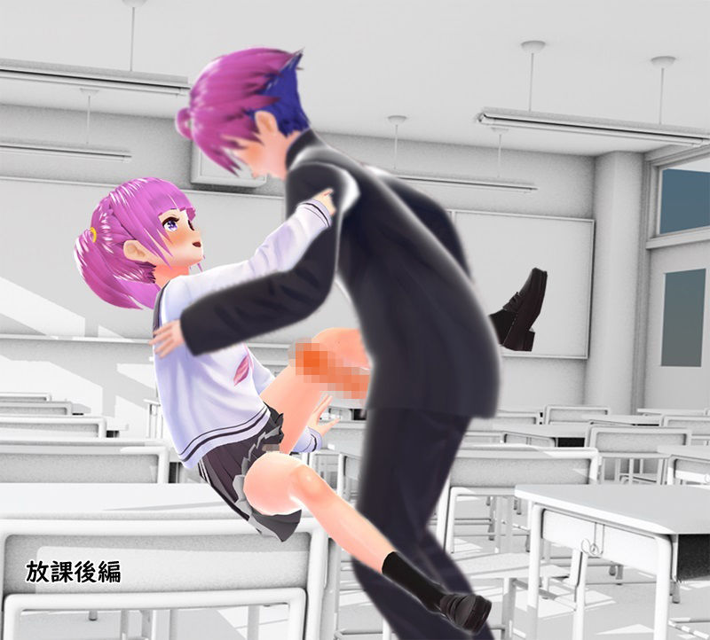 サンプル画像3:無垢な双子の観察日記「夏休み編・放課後編〜相互オ〇ニー・初体験〜」(ふわふわネジ工房) [d_216373]