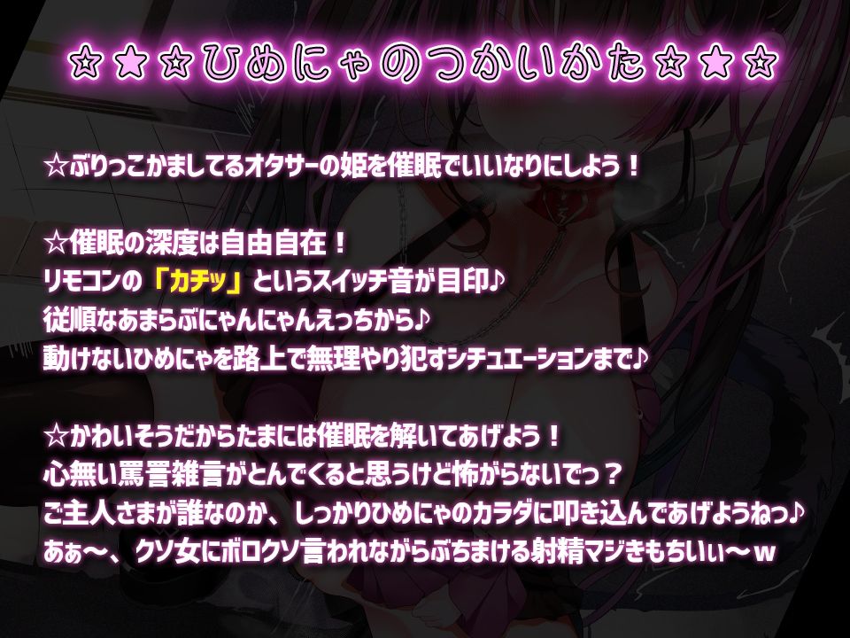 サンプル画像3:ひめにゃ催●陵●-オタサーの姫の罵声を浴びながら路上セックス、強●メイド化でオホ声連続絶頂(とろとろスタジオ) [d_216609]