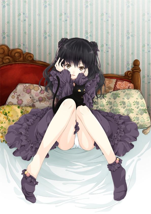 サンプル画像2:黒白の館で奏でる母娘三重唱(まっしゅる〜む) [d_217429]