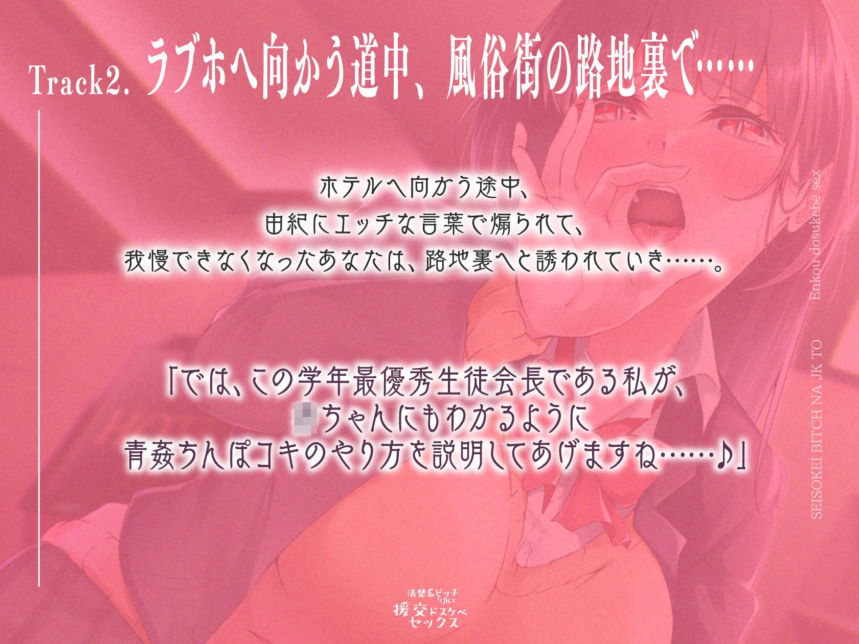 サンプル画像2:清楚系ビッチなJKと援交ドスケベセックス(霧島性堂) [d_218972]