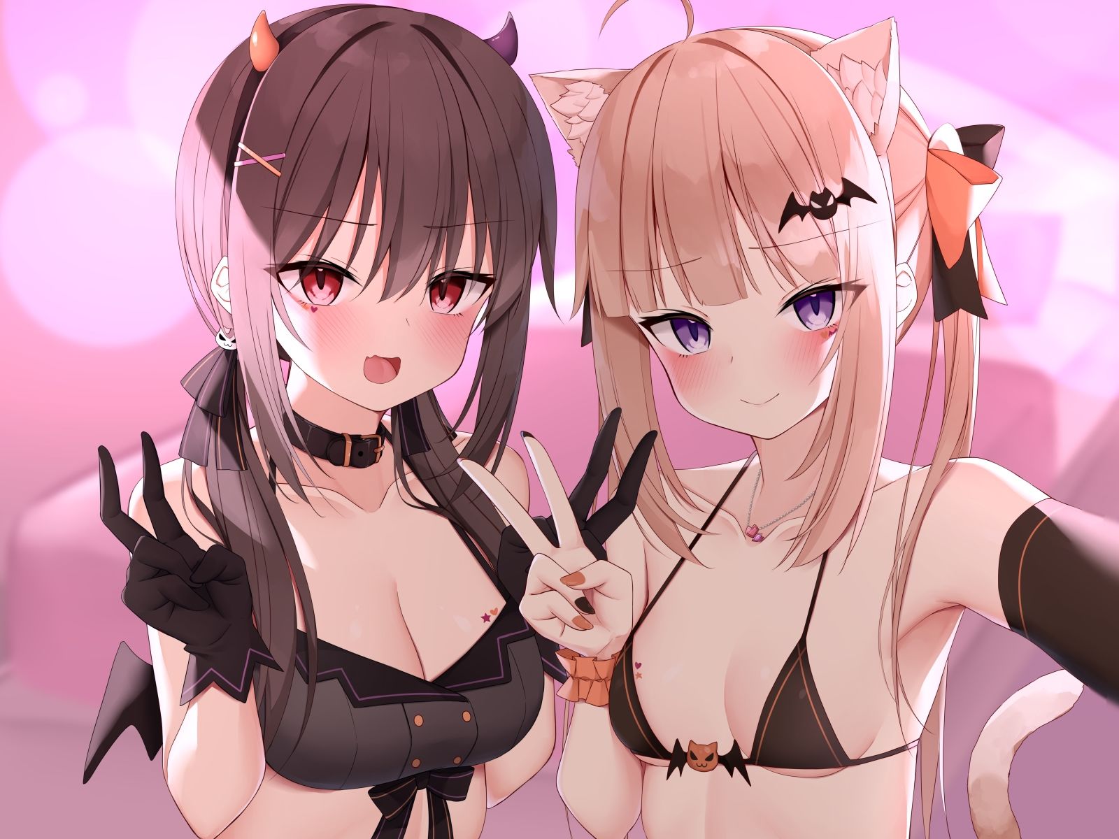 サンプル画像2:眠らぬ街のHALLOWEEN NIGHT♪ 〜おち●ぽくれなきゃイタズラしちゃうぞ？〜(Deep；Dahlia) [d_219095]