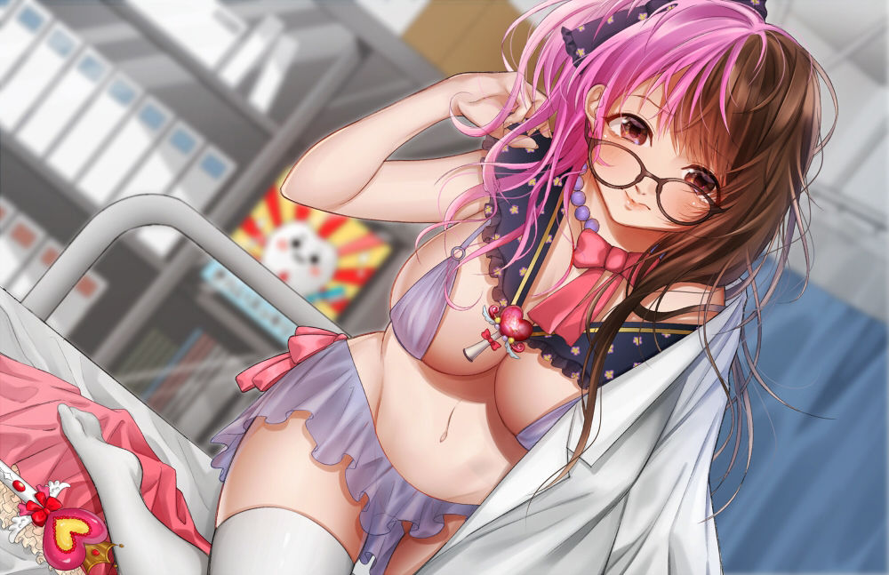 サンプル画像1:先生と、秘めごと。 – 保健室の先生編 -(チョコミント) [d_219246]