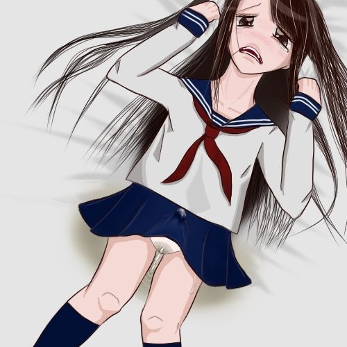 サンプル画像2:妄想（ゆめ）が叶ってしまった妹ちゃん。（ふたなり、オナニー、おもらし）(めぐぅ@水源郷) [d_219457]